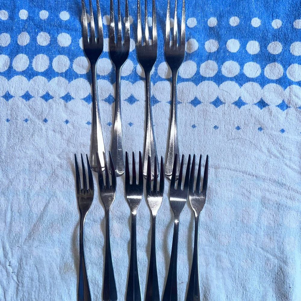 Vintage Vollrath Stainless Steel Japan A6 Forks Mixed Lot Flatware Silverware